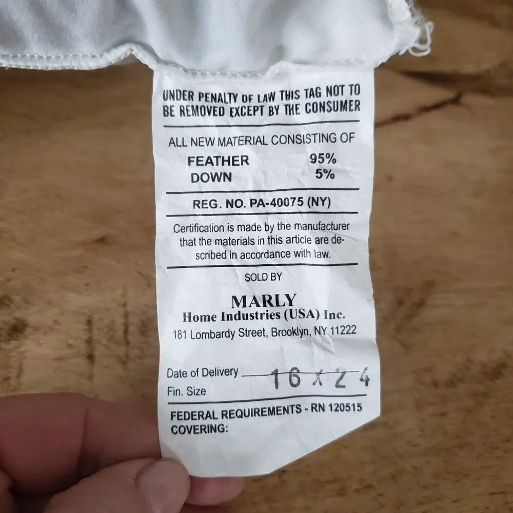 Southold LI Nautical Map Coordinates White Cotton Canvas Down Pillow Beach House